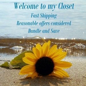 Welcome to my closet